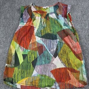 Mat de Misaine Womens L XL Tank Top Abstract Art‎ To Wear Maximalist Boutique 44